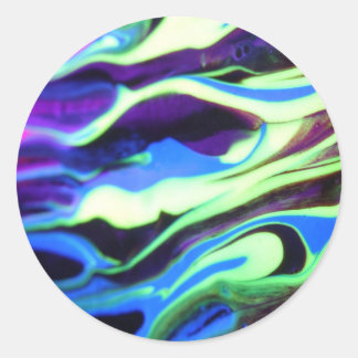 #07 "Cosmic Star Beings" Phantasmagoria Series Classic Round Sticker