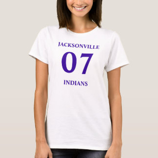 07, JACKSONVILLE, INDIANS  T-Shirt