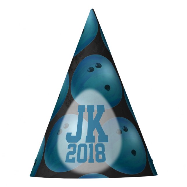 07of12 Custom Bowling Party Hats (Front)