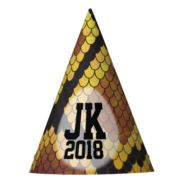 07of12 Custom Snake Party Hats (Front)