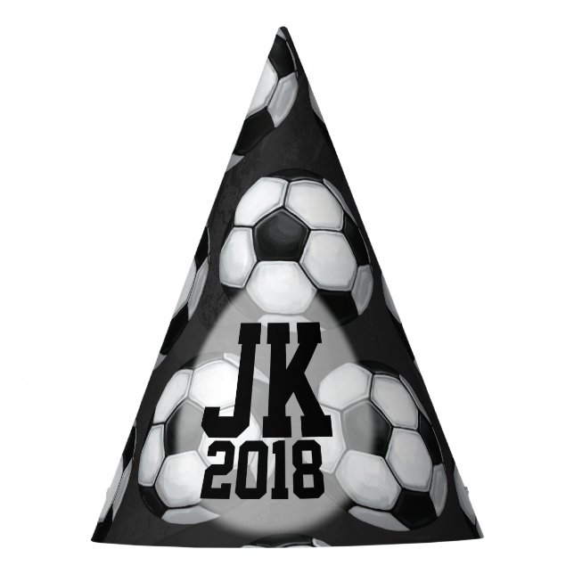 07of12 Custom Soccer Party Hats (Front)