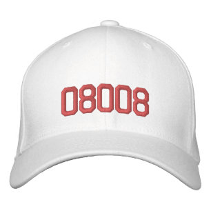 08008 EMBROIDERED BASEBALL CAP
