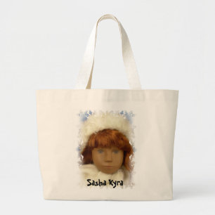 08028 Sasha Kyra Large Tote Bag