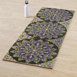 084 - Fantasia Nordica Mandala Yoga Mat