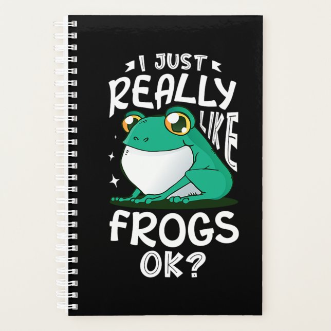 08.Frogs for a Frog Lovers Planner (Front)