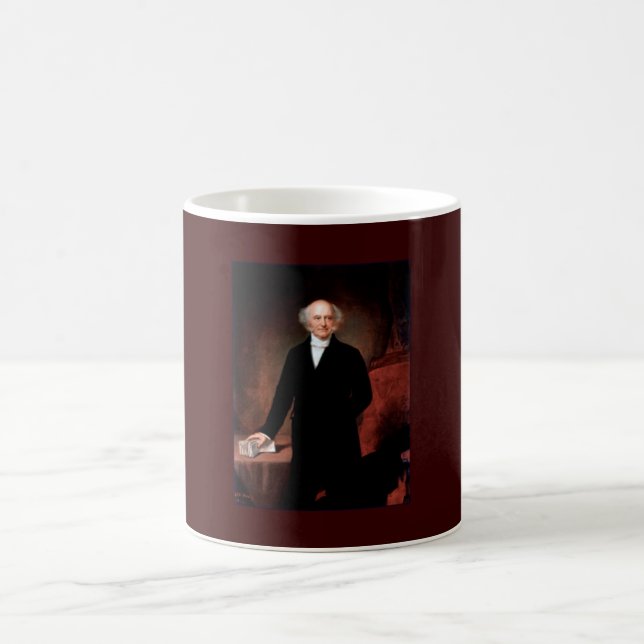 08 Martin Van Buren Coffee Mug (Center)