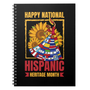 08.National Hispanic heritage Month all countries. Notebook