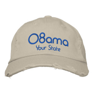 08ama, Customisable Your State Embroidered Hat