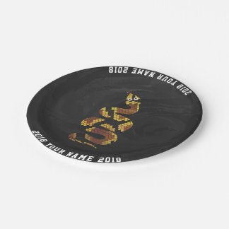08of12 Snake Custom Party Plate