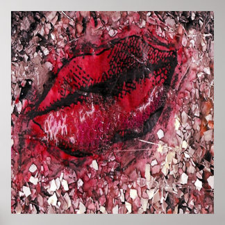 09#213 lips/pos. poster