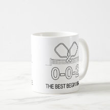 0-0-2 The Best Starts Indoor Pickleball Mug