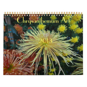 0 2013 Chrysanthemum Art Calendar