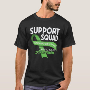 0 Awareness I Support Squad I Depression & Mental T-Shirt