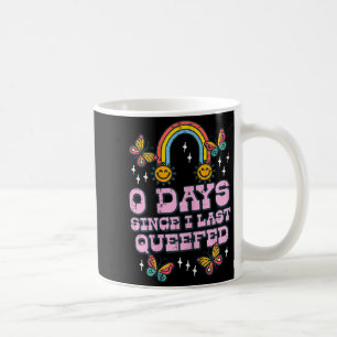 0 Days Since I Last Queefed Funny Inappropriate Hu Coffee Mug