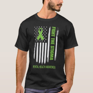 0 Fight The Stigma  For Mental Health Awareness T-Shirt