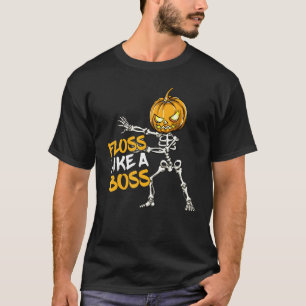 0 Floss Like A Boss Dental Assistant Dentist Hallo T-Shirt