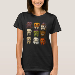 0 Funny Halloween Braces Squad Dentist Costume T-Shirt