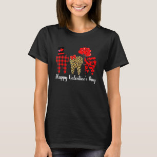 0 Happy Valentines Day Tooth Dentist Valentine Den T-Shirt