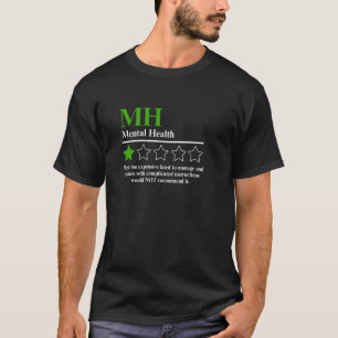 0 I Would Not Recommend Funny Mentals Health Aware T-Shirt