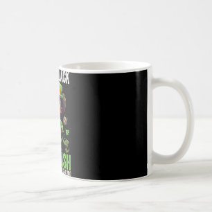 0% Irish 100% Black -funny St. Patricks Day Black  Coffee Mug