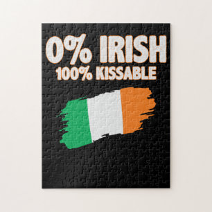 0% Irish 100% Kissable Jigsaw Puzzle