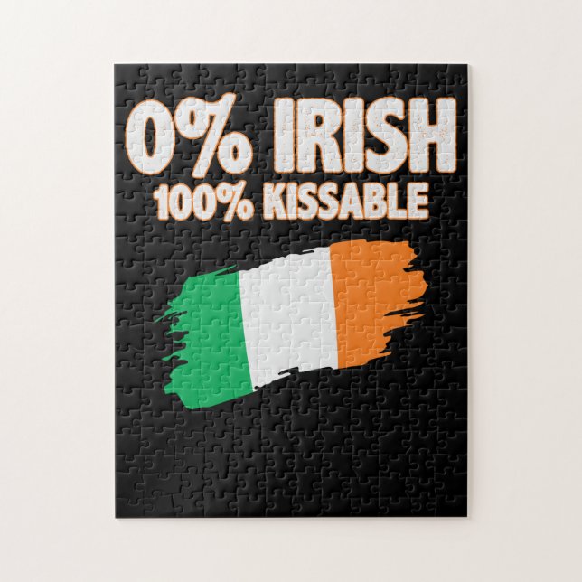 0% Irish 100% Kissable Jigsaw Puzzle (Vertical)