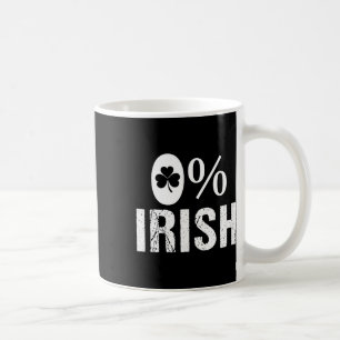 0% Irish St Patricks Day Shamrock Clover Family Gr Coffee Mug