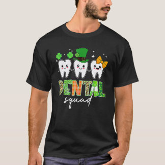 0 Irish Tooth Hat St Patricks Day Dentist Dental T-Shirt