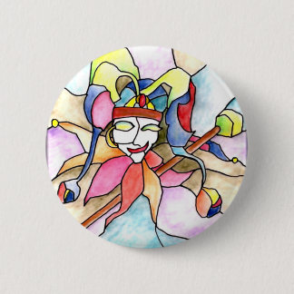 0 - Jester 6 Cm Round Badge