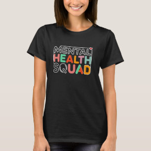 0 Mental Health Awareness Month, Mental Health Squ T-Shirt