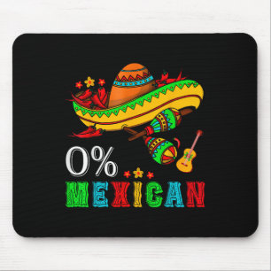 0% Mexican Cinco De Mayo Fiesta Sombrero Funny _1  Mouse Pad