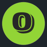 0 Small Round Green Number Stickers by Janz<br><div class="desc">Sticker Designs by Janz © 2008-2017 Jan Fitzgerald. All rights reserved. Graphic Design,  Artwork,  & Photography by Jan & Michael Fitzgerald...  1 sheet SOLD to date ;-)</div>