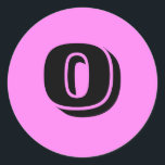 0 Small Round Violet Number Stickers by Janz<br><div class="desc">Sticker Designs by Janz © 2008-2017 Jan Fitzgerald. All rights reserved. Graphic Design,  Artwork,  & Photography by Jan & Michael Fitzgerald.</div>