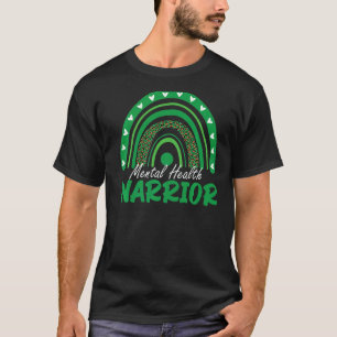 0 Support Mental Health Warrior Mental Health Matt T-Shirt