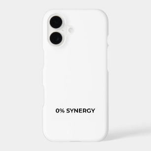 0% Synergy Minimalist Bold iPhone 17 Case