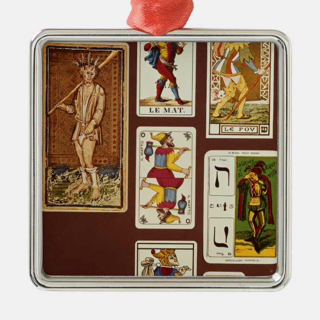 0 The Fool Metal Ornament (Front)