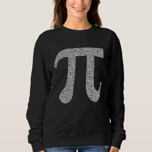 10000 Digits Pi Day Sign Math  Mathematics Nerd Ge Sweatshirt