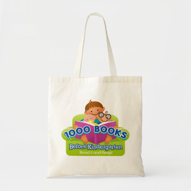 1000 Books Before Kindergarten Bag (Front)