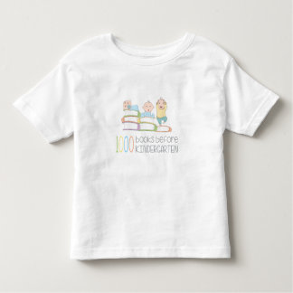 1000 Books Before Kindergarten Shirt