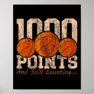 1000 Days Of School 5th Grade 1000 Points Sketll K Poster