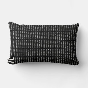 1000 First Digits Pi Number   Mathematical symbol Lumbar Cushion