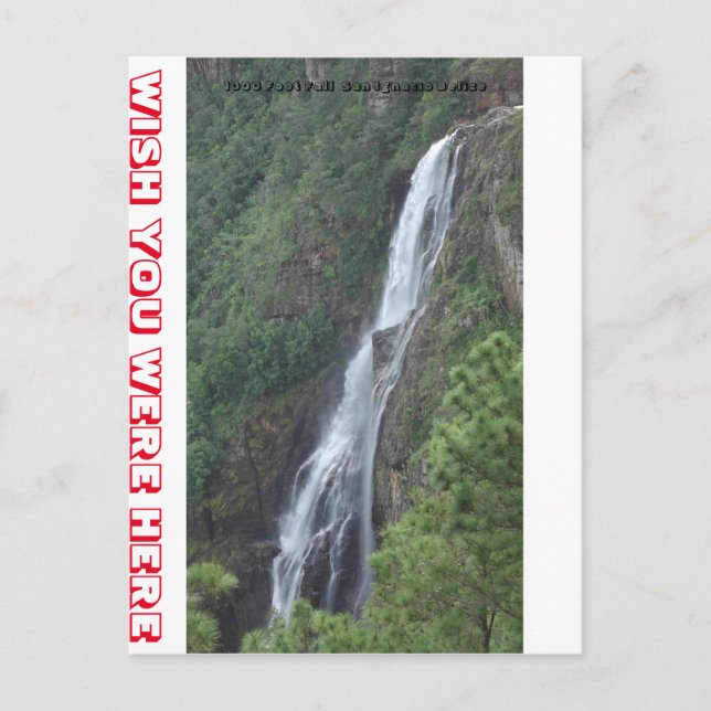 1000 FOOT FALLS POSTCARD (Front)