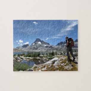 1000 Island Lake and Banner Peak - John Muir Trail Jigsaw Puzzle