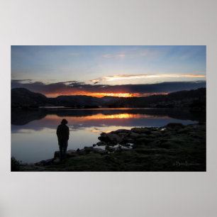 1000 Island Lake Sunrise - Ansel Adams Wilderness Poster