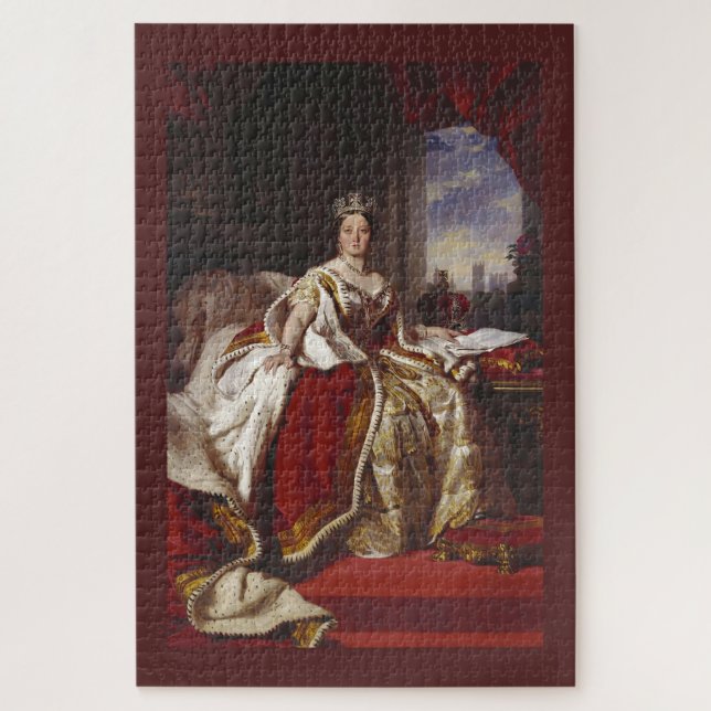 1000 piece Coronation of Queen Victoria Jigsaw Puzzle (Vertical)