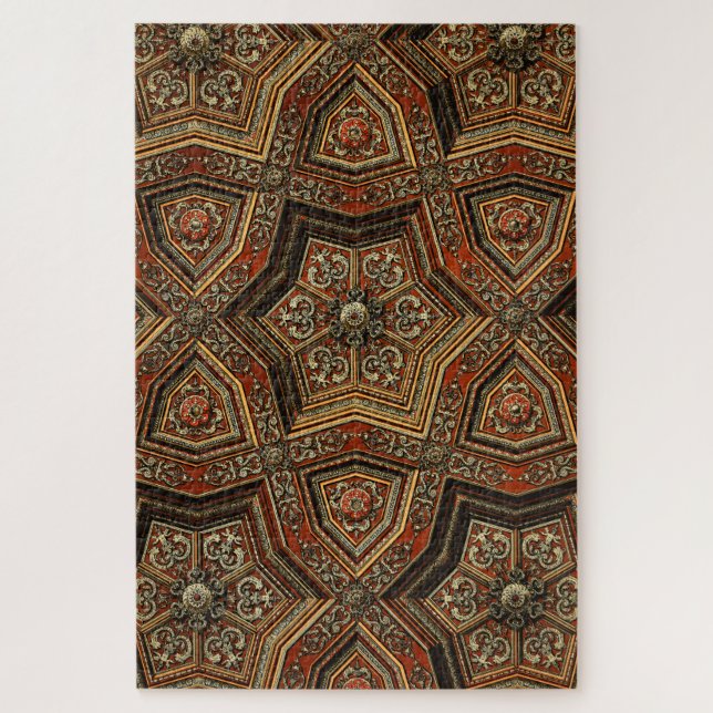 1000 Piece Puzzle on Fujicolor paper Brown Flowers (Vertical)