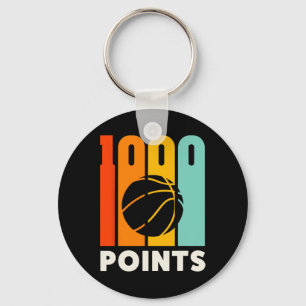 1000 Points Bysketbyll Scorer High School Bysketby Key Ring
