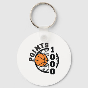 1000 Points Sketll Scorer High School Sketll Boys Key Ring
