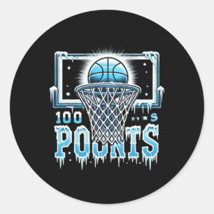 1000 Points Sketll Scorer High Sketll Classic Round Sticker