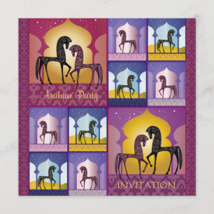 1001 Arabian Nights Party Invitation